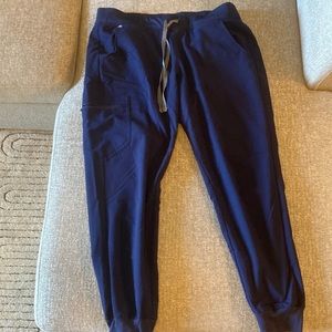 Figs Zamora Jogger Navy Scrubs